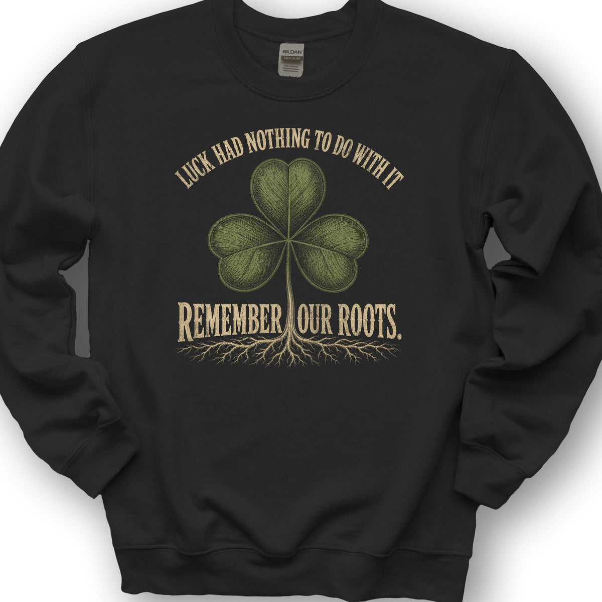 Remember Our Roots Sweatshirt - Black