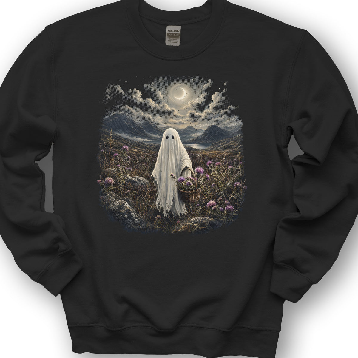 Ghost In the Glen Sweatshirt - Black