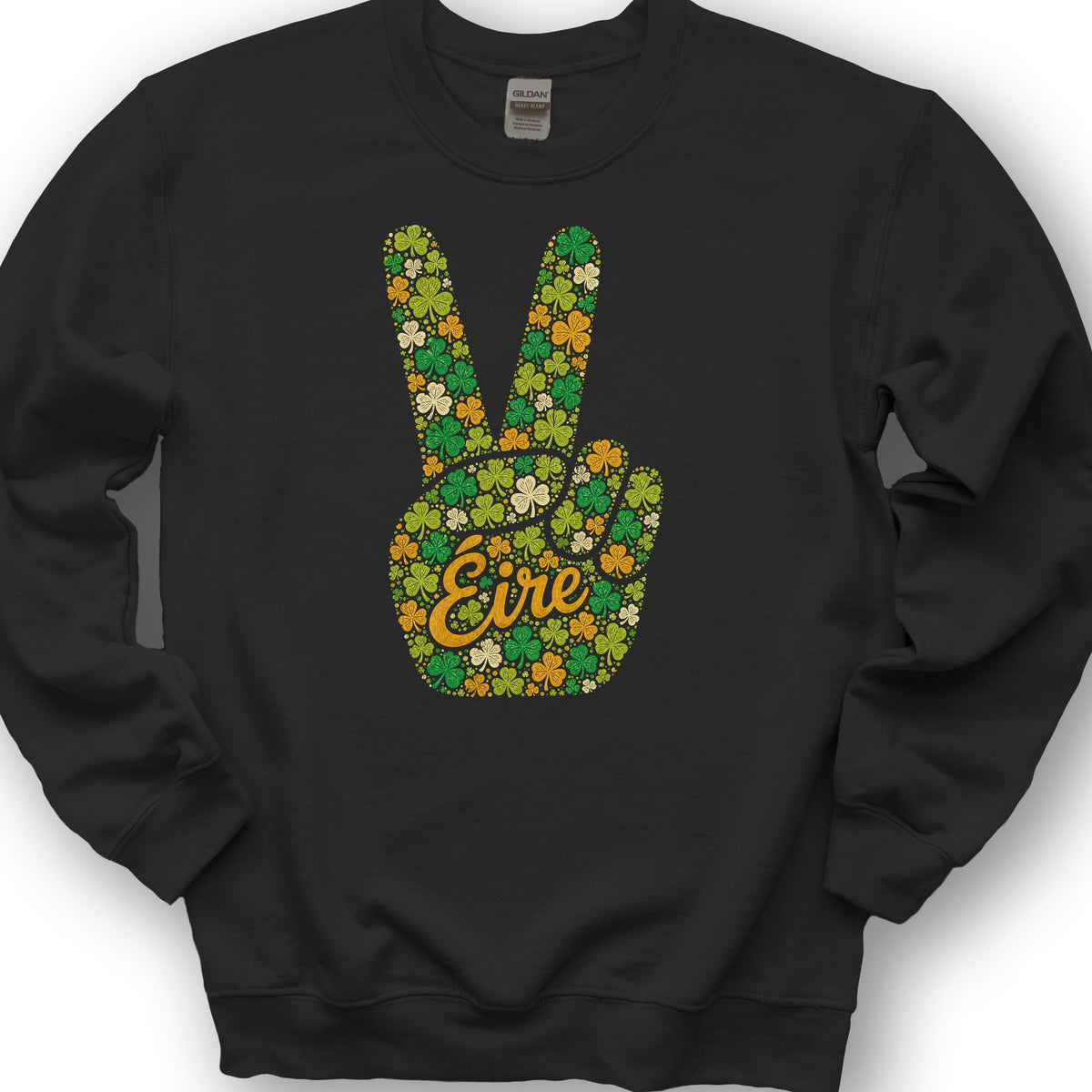 Eire Peace Sweatshirt - Black