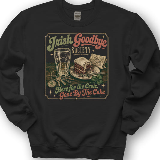 Irish Goodbye Society Sweatshirt - Black