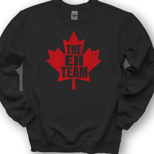 Eh Team Canada Sweatshirt - Black