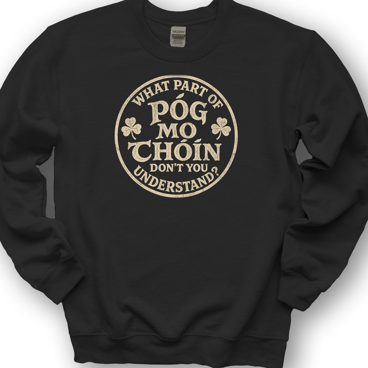 Pog Mo Thoin Badge Sweatshirt - Black