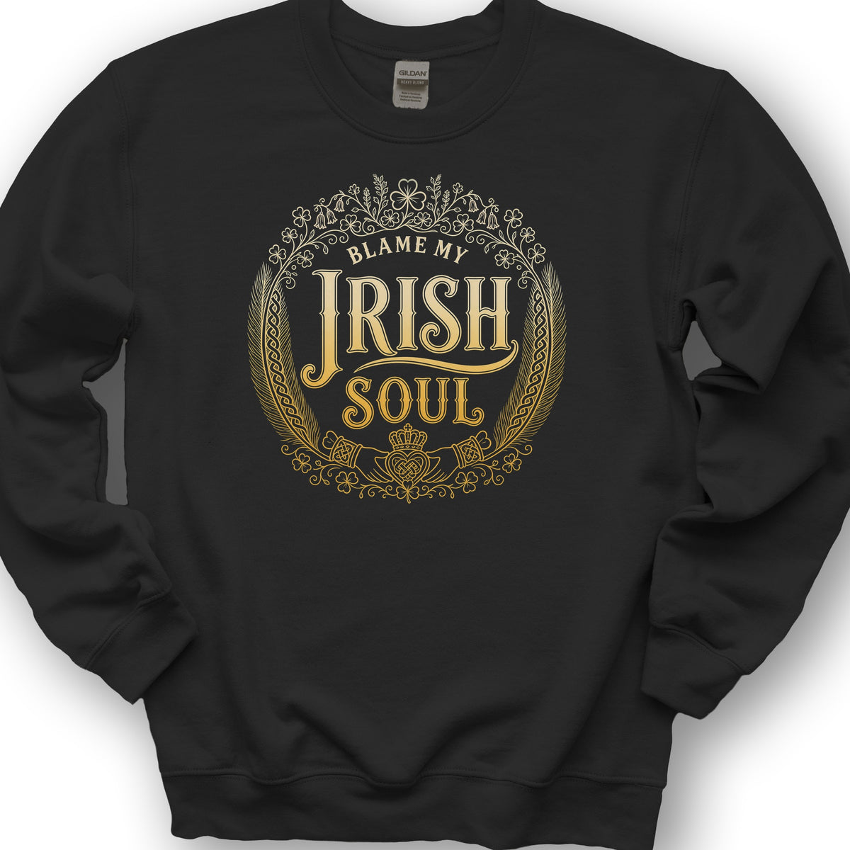 My Irish Soul Sweatshirt - Black