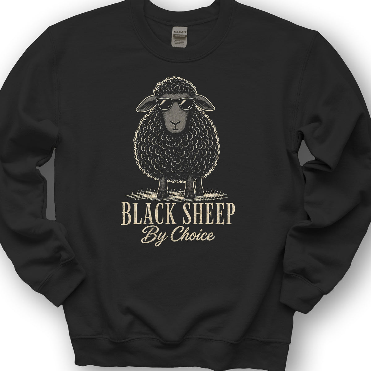 Black Sheep By Choice Sweatshirt - Black