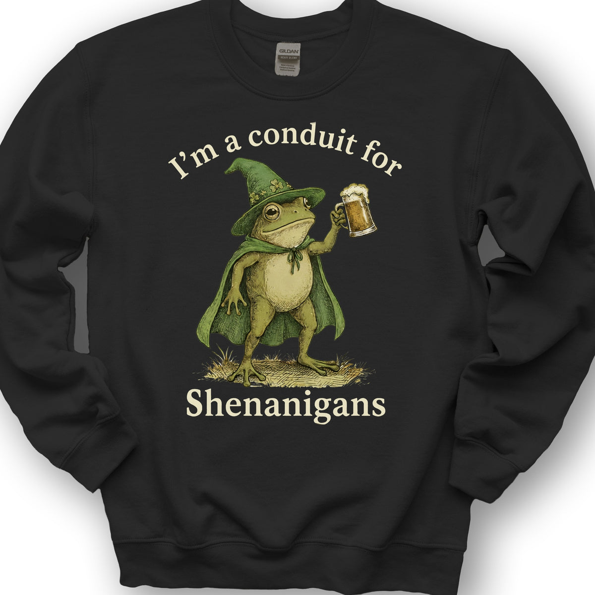 Frog Shenanigans Conduit Sweatshirt - Black