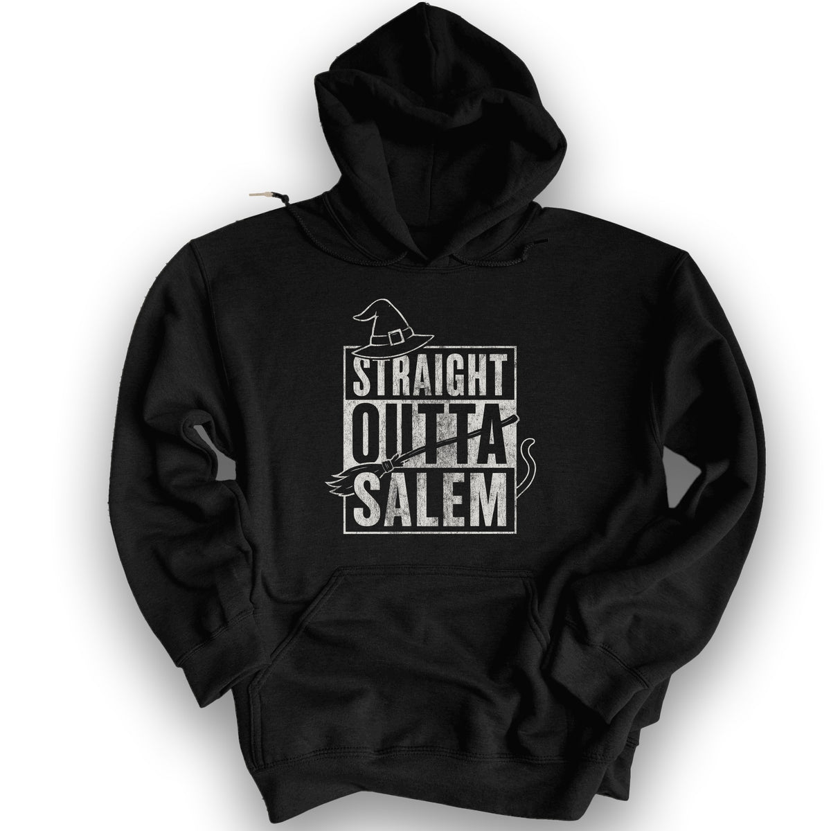Straight Outta Salem Hoodie - Black