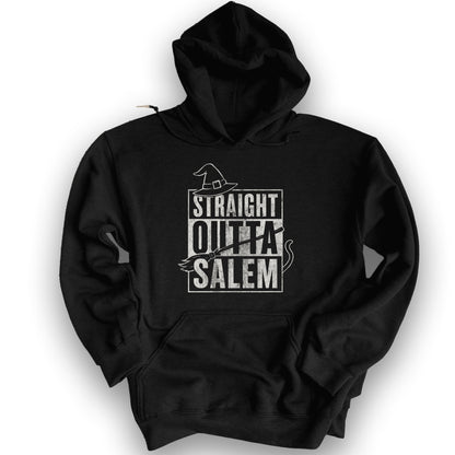 Straight Outta Salem Hoodie - Black