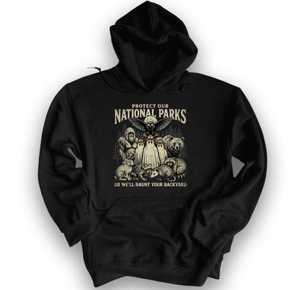 National Parks Backyard Haunt Hoodie - Black