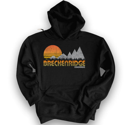 Breckenridge "80's Retro" Hoodie - Black