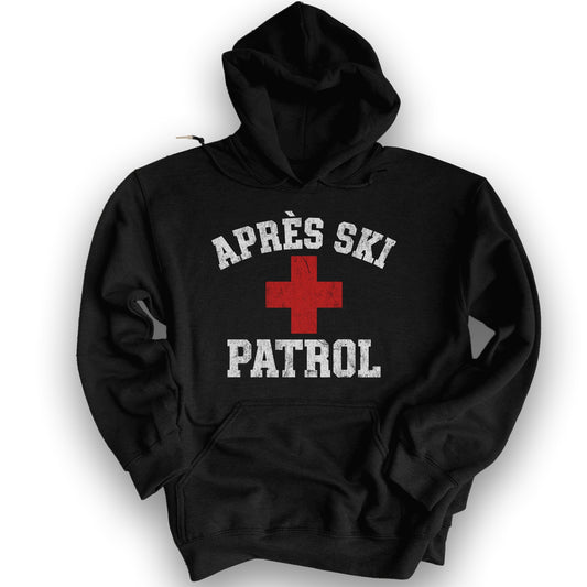 Après Ski Patrol Hoodie - Black