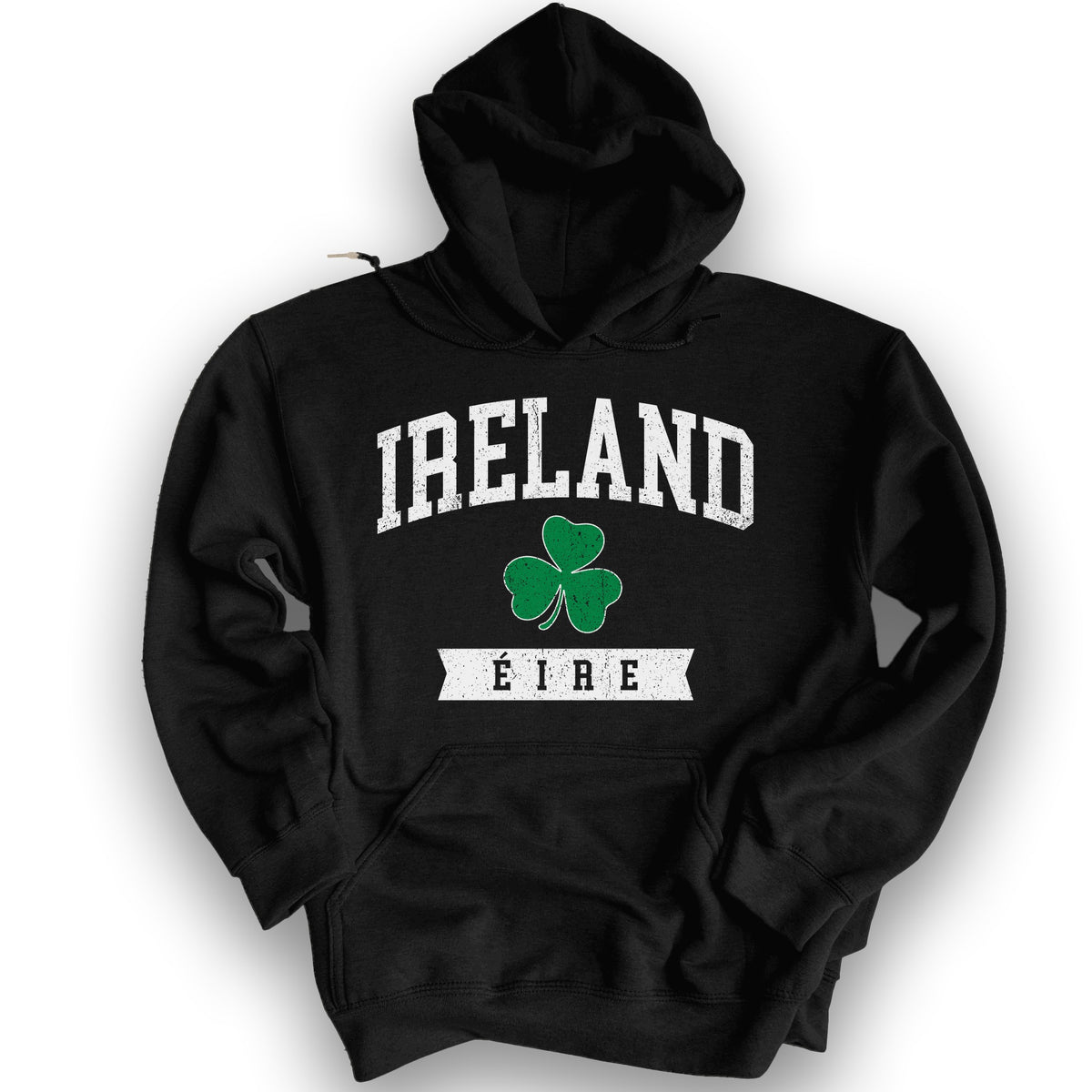Ireland Éire Hoodie - Black