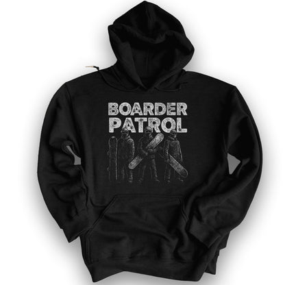 Boarder Patrol Hoodie - Black