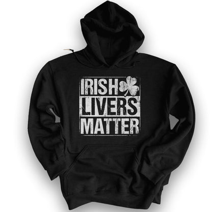Irish Livers Matter Hoodie - Black