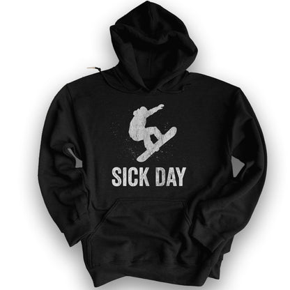 Sick Day Snowboard Hoodie - Black