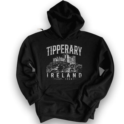Tipperary Ireland Vintage Hoodie - Black