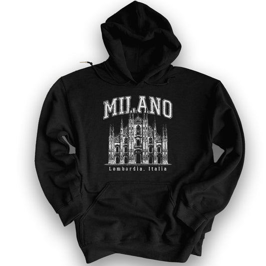 Duomo di Milano Varsity Hoodie - Black