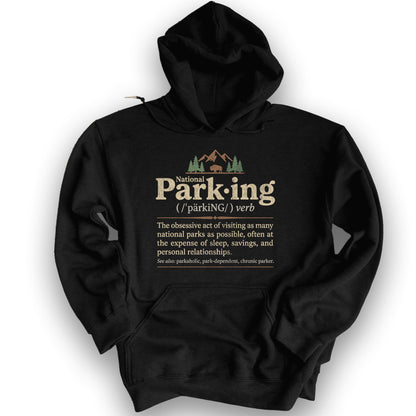 National Parking Hoodie - Black