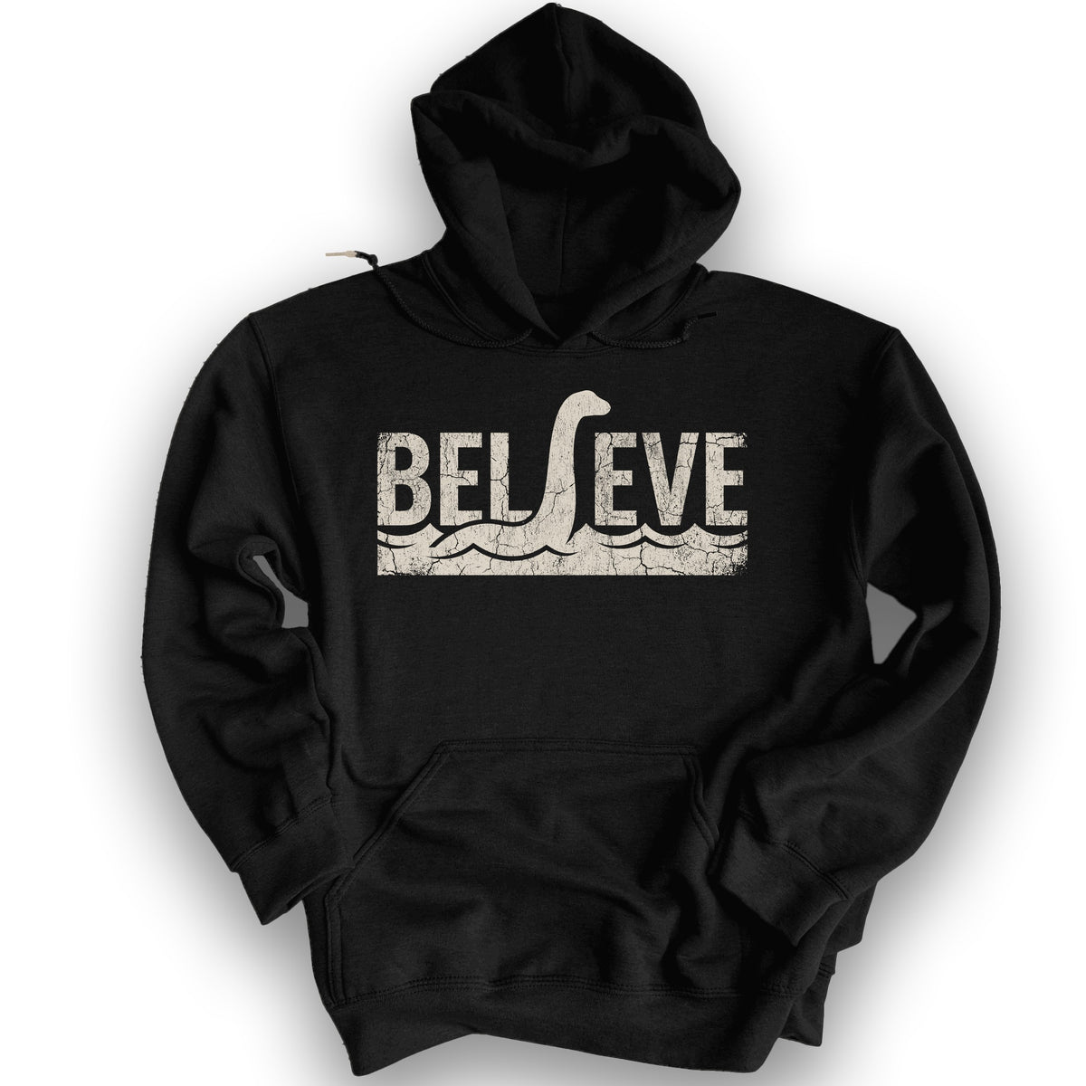 Nessie Believe Hoodie - Black