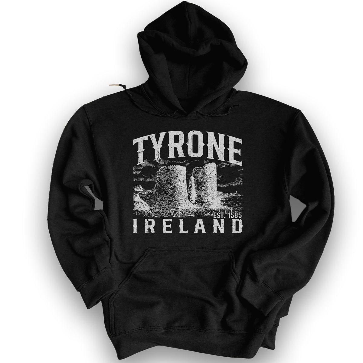 Tyrone Ireland Hoodie - Black