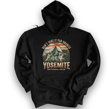 Yosemite Granite Hoodie - Black