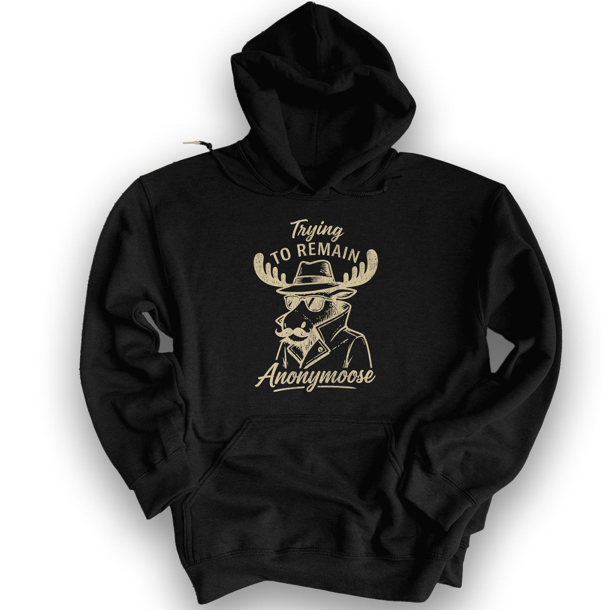 Anonymoose Disguise Hoodie - Black