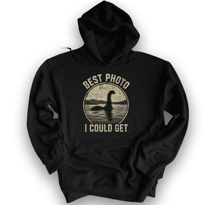 Loch Ness Photo Hoodie - Black