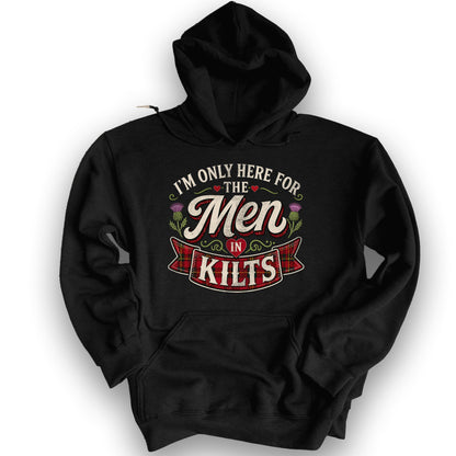 Men In Kilts Hoodie - Black