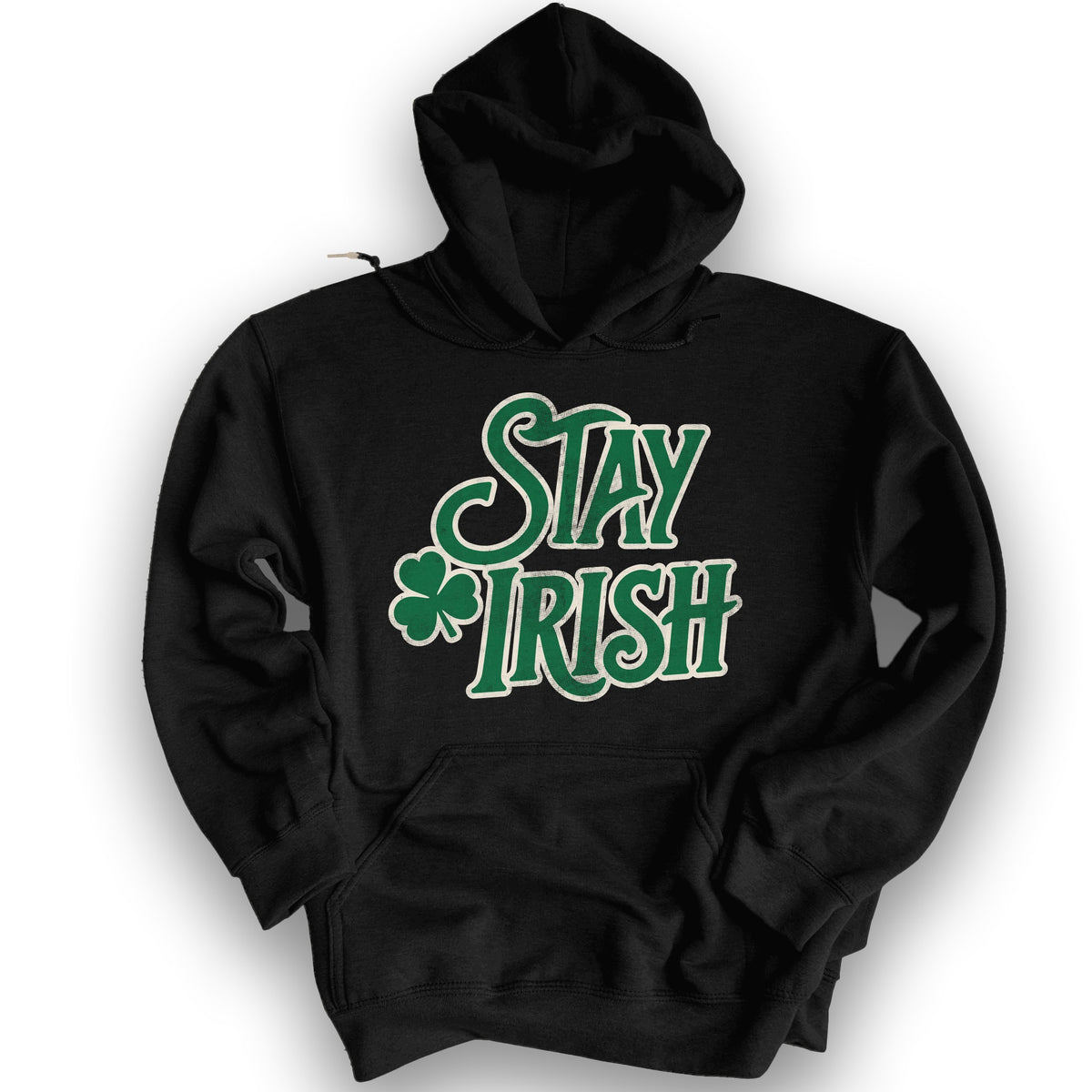Stay Irish Hoodie - Black