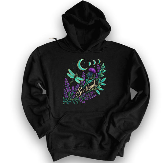 Scotland Mystic Glow Hoodie - Black