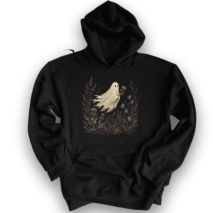 Thistle Ghost Florals Hoodie - Black