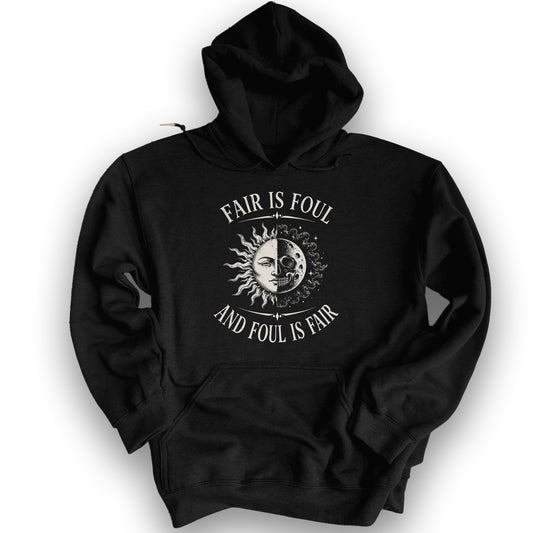 Fair Is Foul MacBeth Hoodie - Black