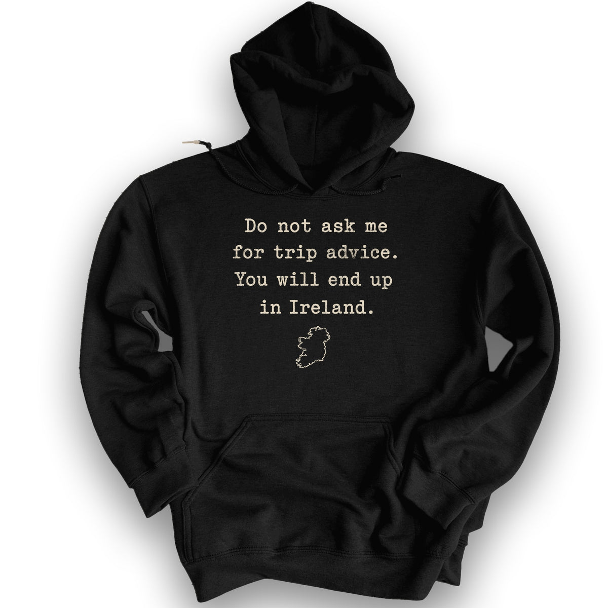 Trip Advice Ireland Hoodie - Black