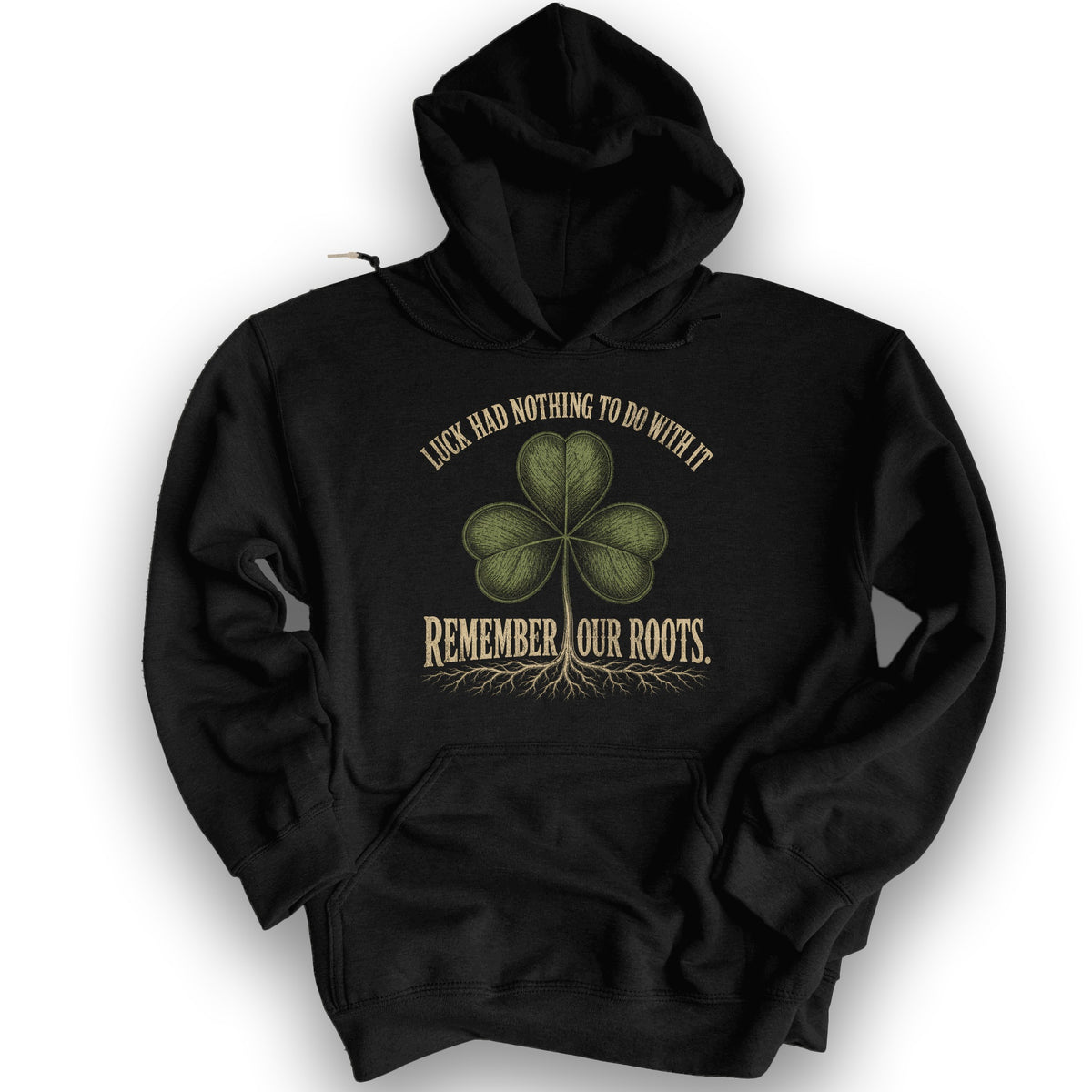 Remember Our Roots Hoodie - Black