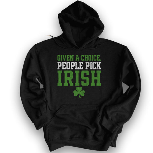 Irish Choice Hoodie - Black