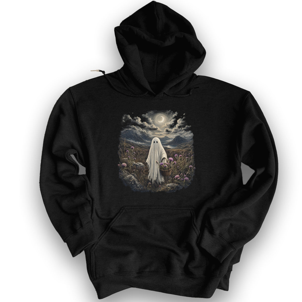 Ghost In the Glen Hoodie - Black