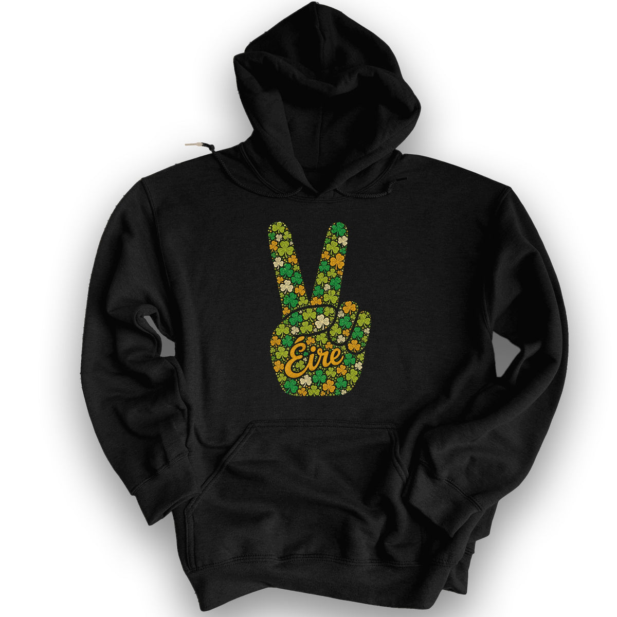 Eire Peace Hoodie - Black