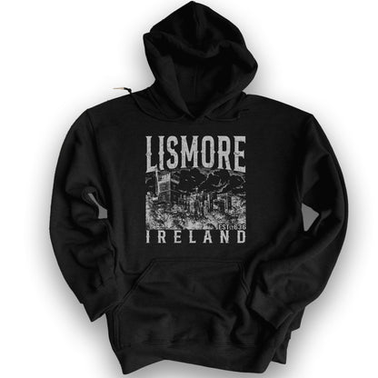 Lismore Ireland Sketch Hoodie - Black