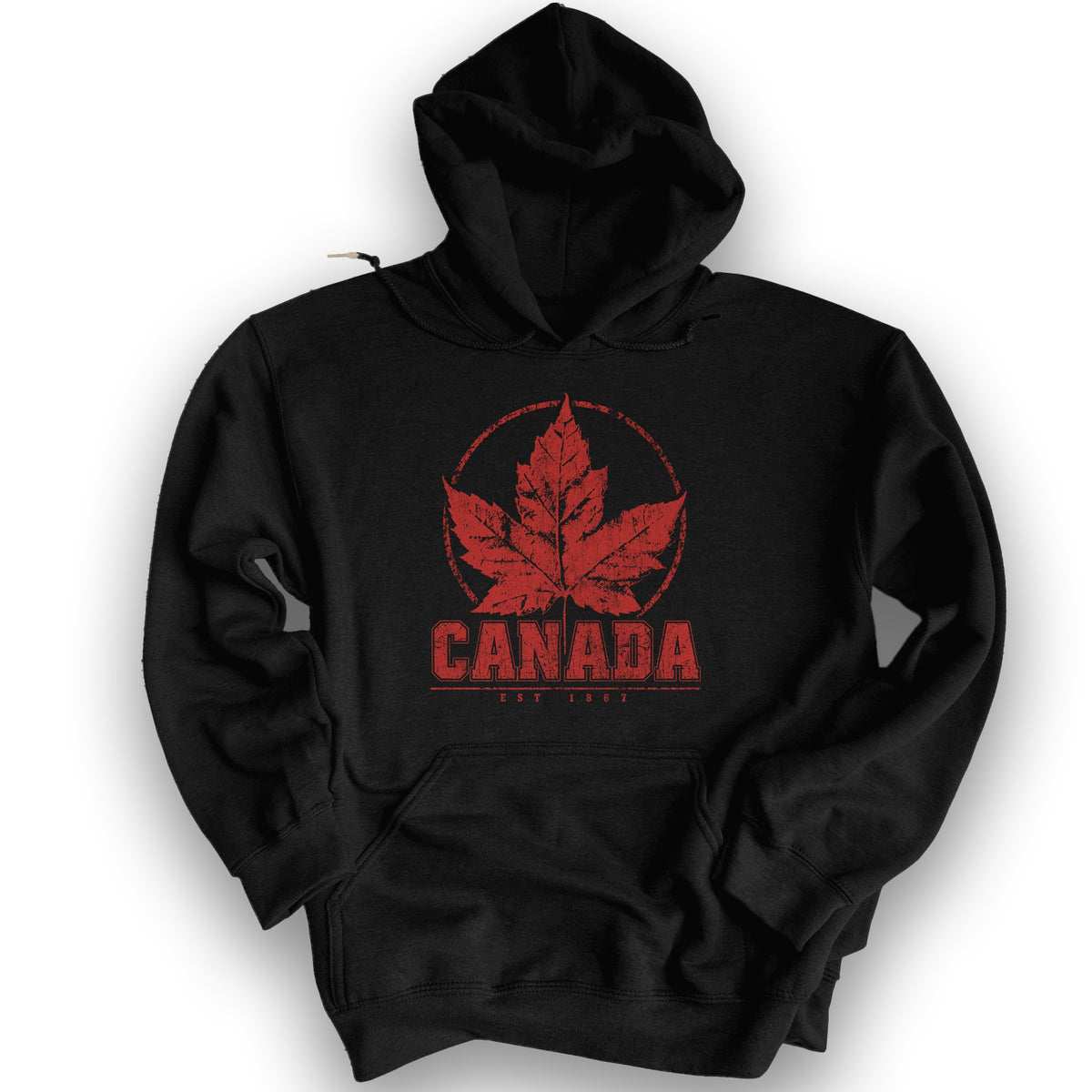 Canada Est. 1867 Hoodie - Black