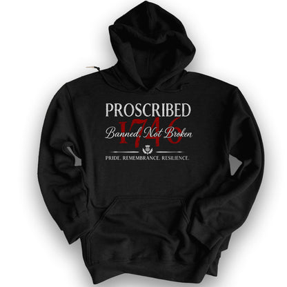 Banned Not Broken Hoodie - Black
