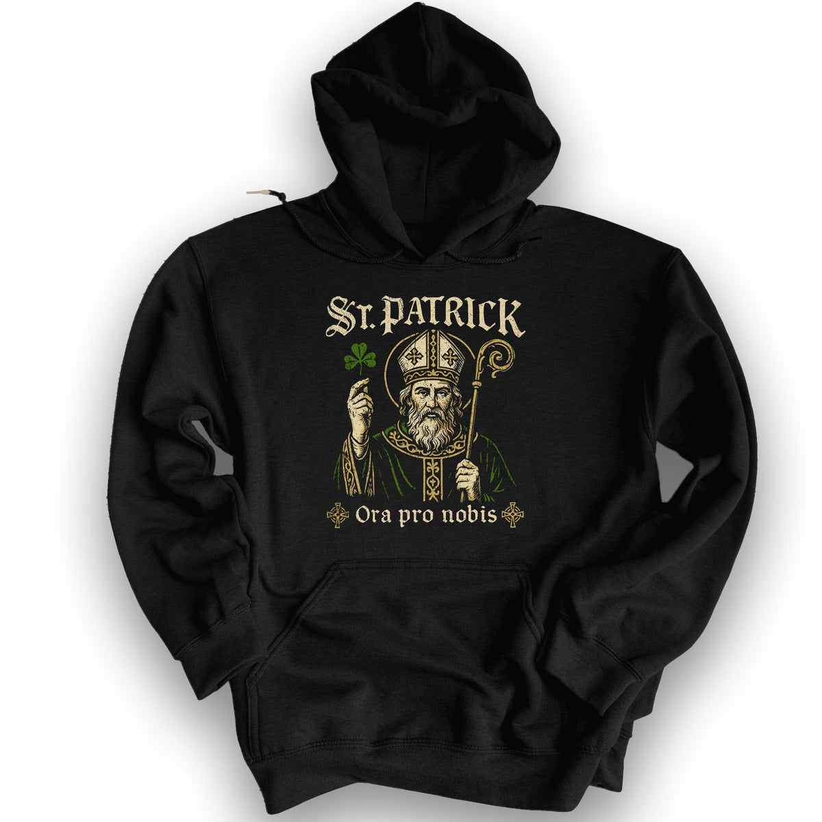 Saint Patrick Classic Hoodie - Black
