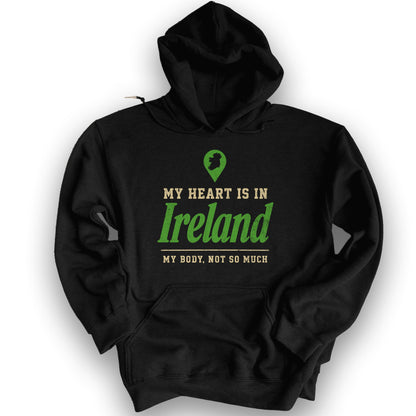 Heart Ireland Location Hoodie