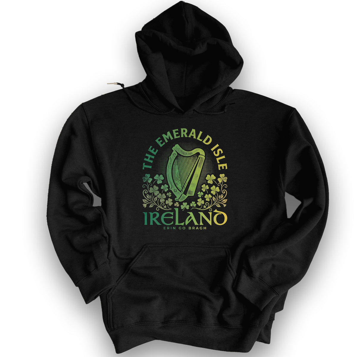 Ireland Erin Harp Hoodie - Black