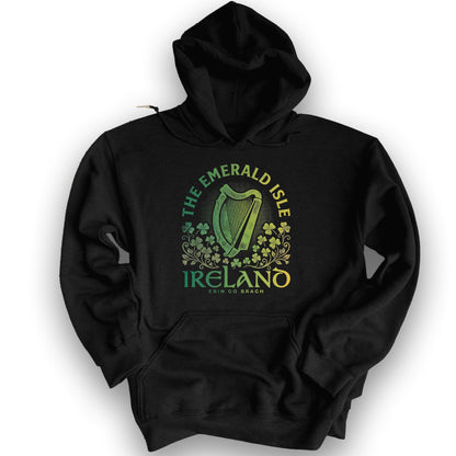 Ireland Erin Harp Hoodie - Black