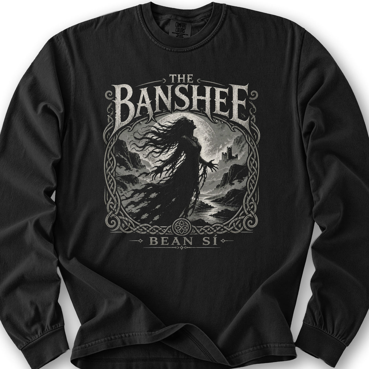 Banshee Bean Si Long Sleeve Shirt - Black