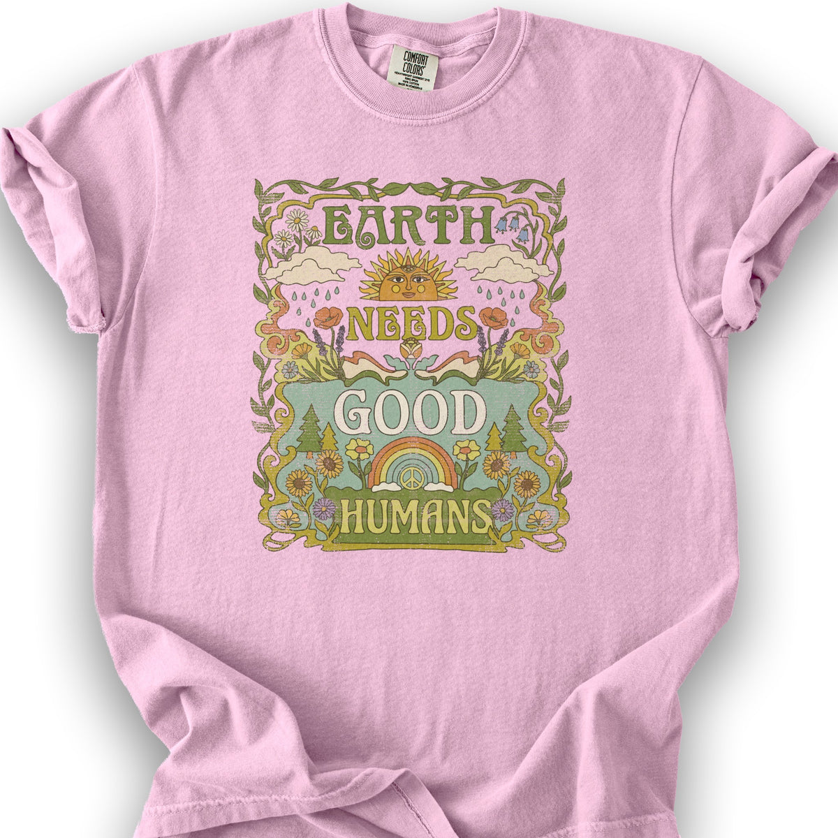 Good Humans T-Shirt - Blossom
