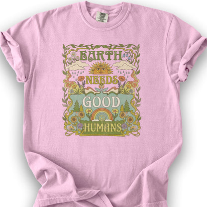 Good Humans T-Shirt - Blossom