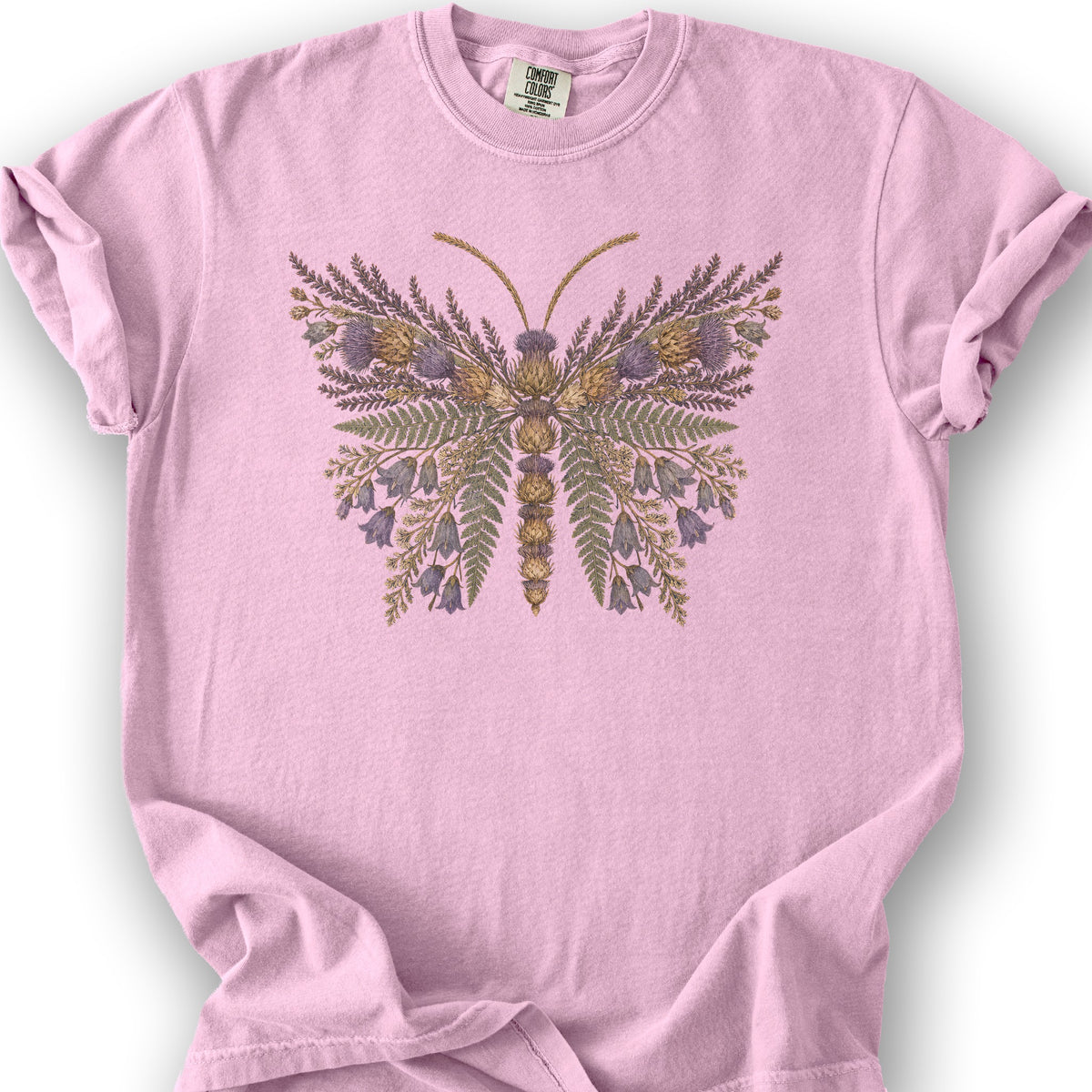 Thistle Butterfly T-Shirt - Blossom