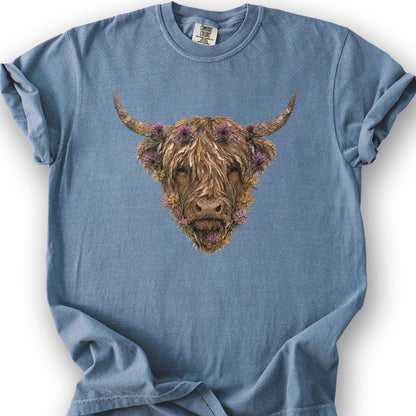 Floral Thistle Coo T-Shirt