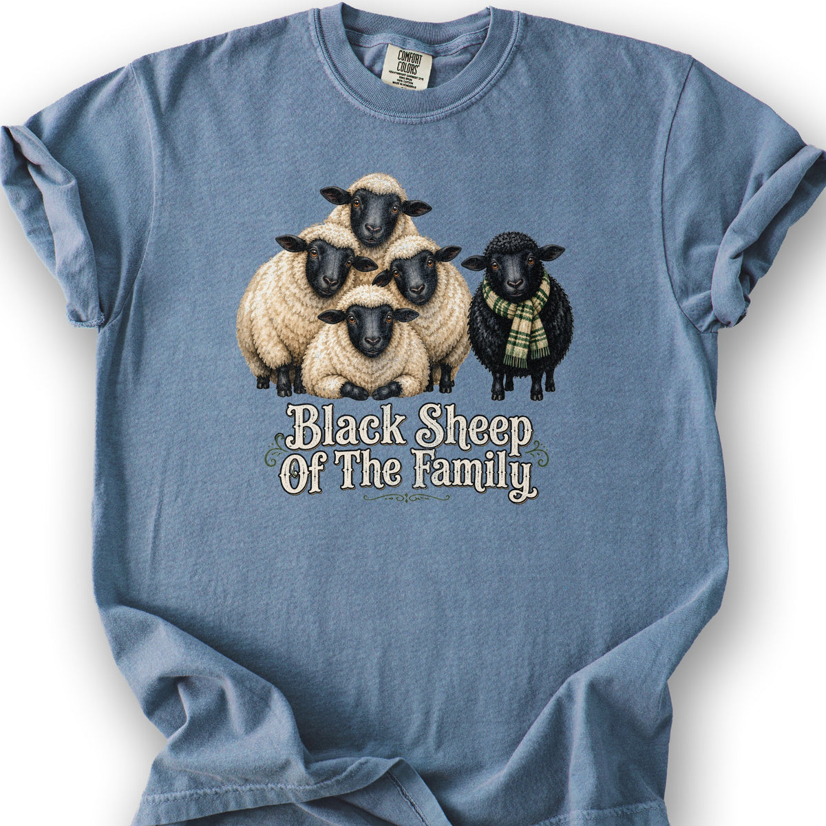 Black Sheep Family T-Shirt - BlueJean
