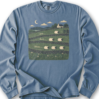 Ireland Sheep Count Long Sleeve Shirt